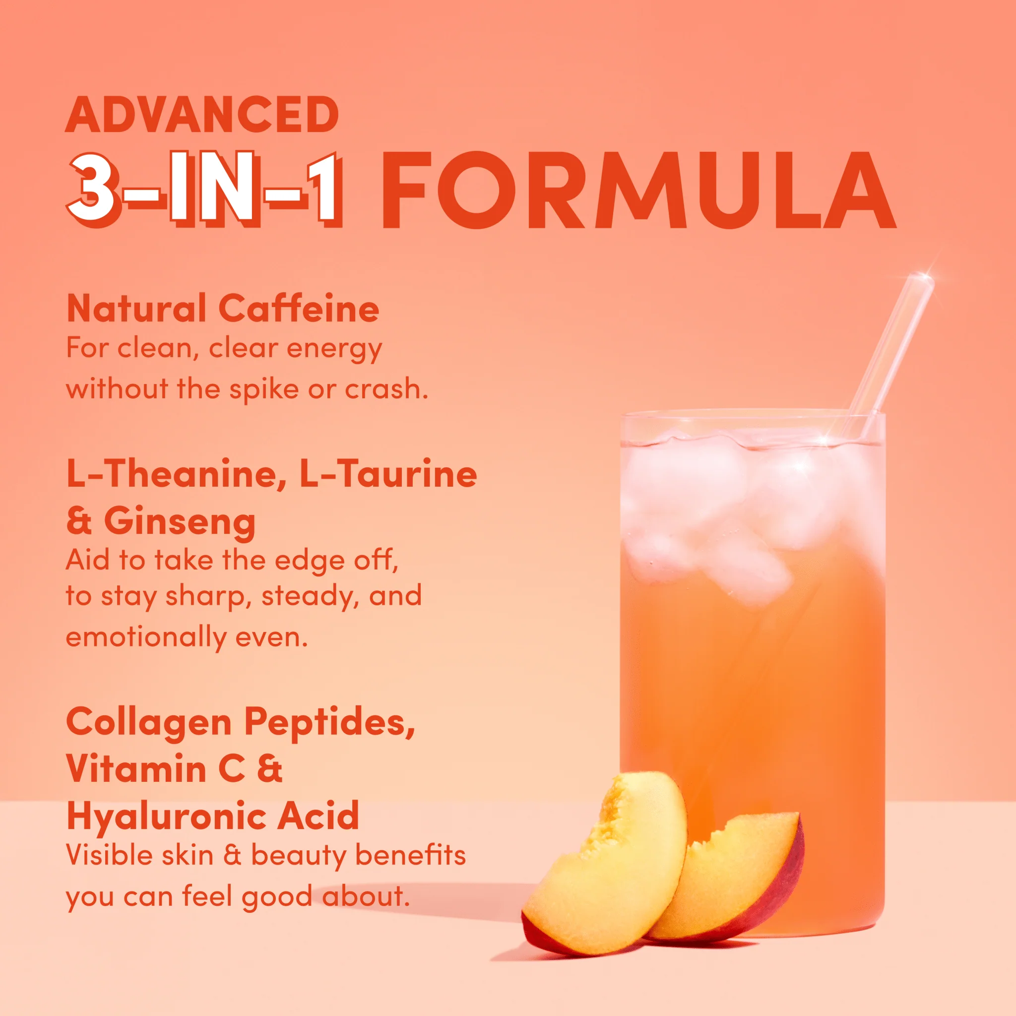 Peach Iced Tea Beautiful Energy - 280g﻿﻿ - Image 5