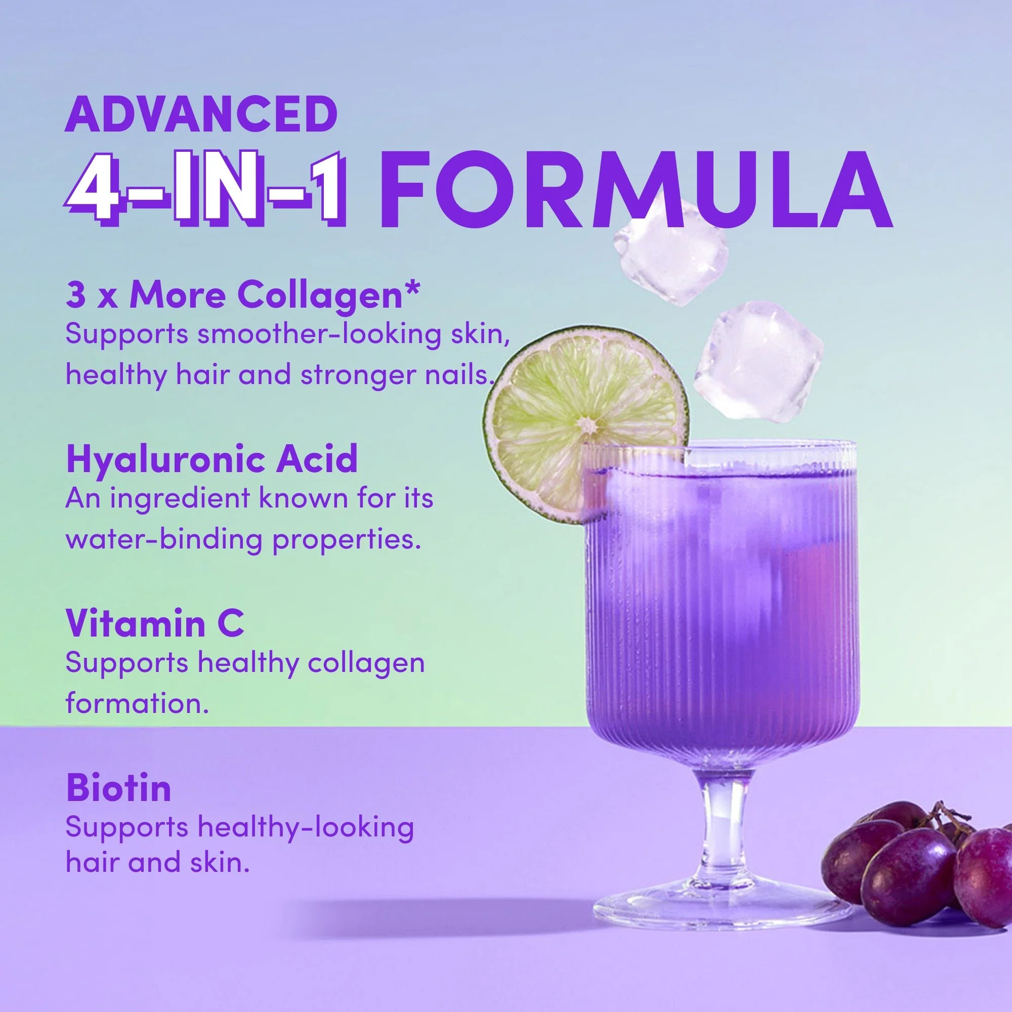 Purple Grape Collagen Sachets - 280g - Image 5