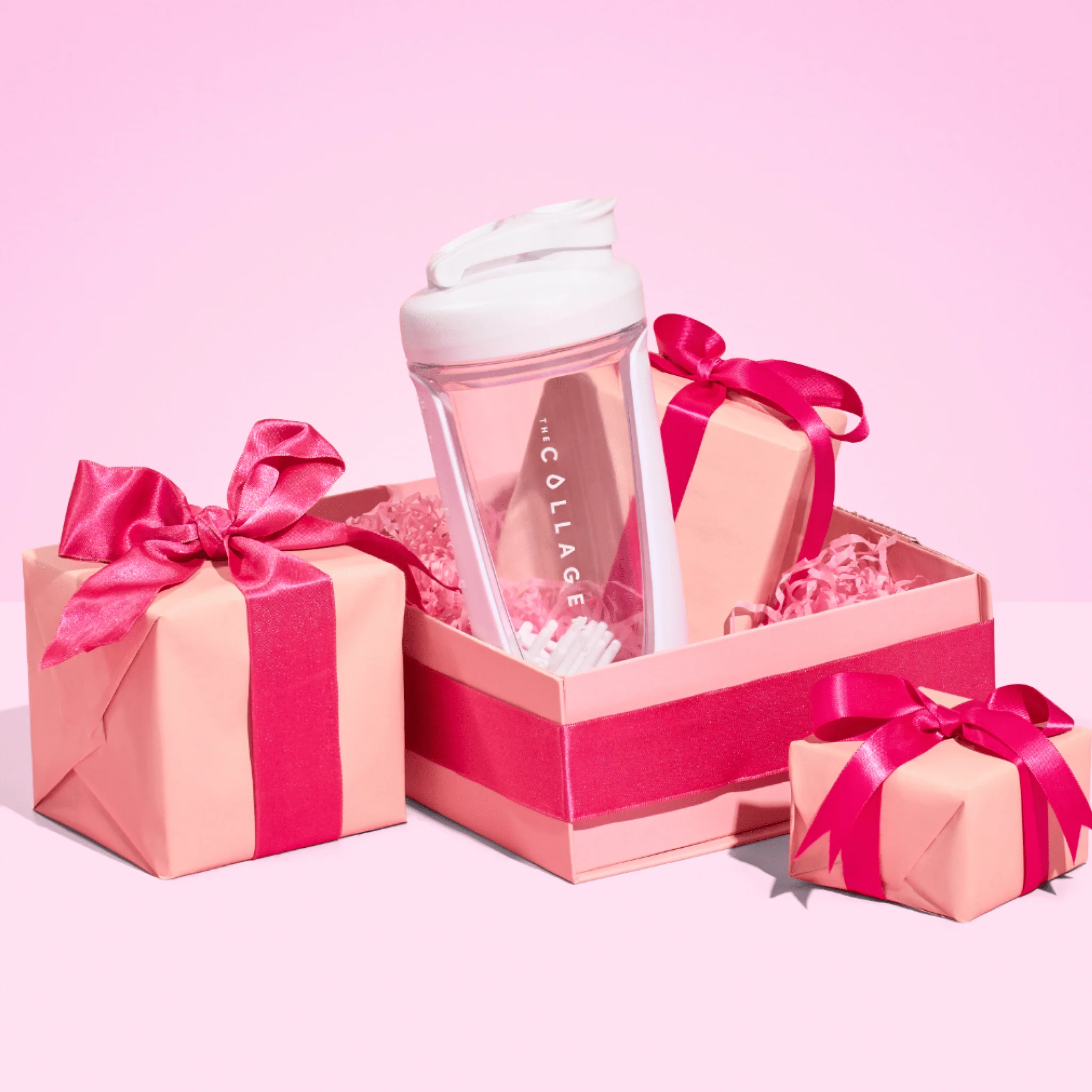White Collagen Protein Shaker - 600ml - Image 2